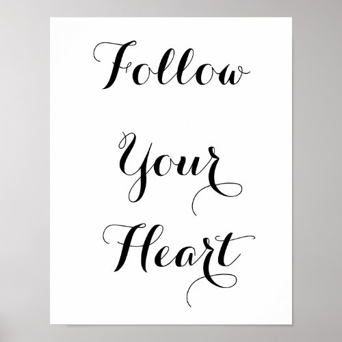 Follow Your Heart Poster