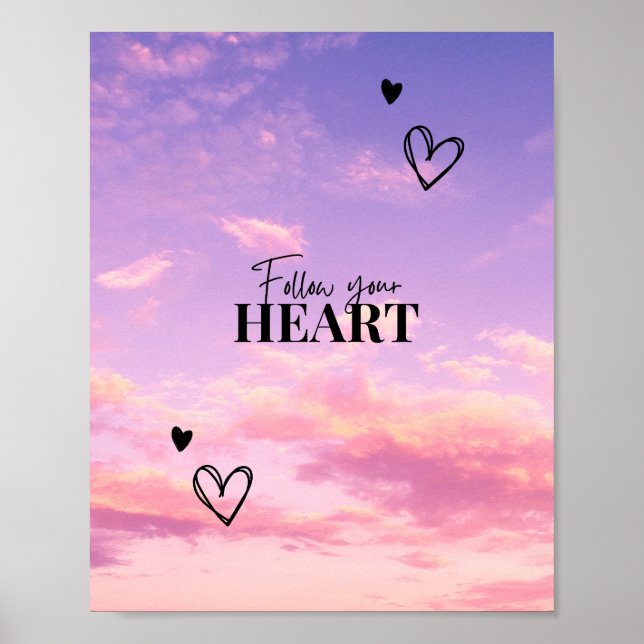 Follow Your Heart Sky Poster (Front)