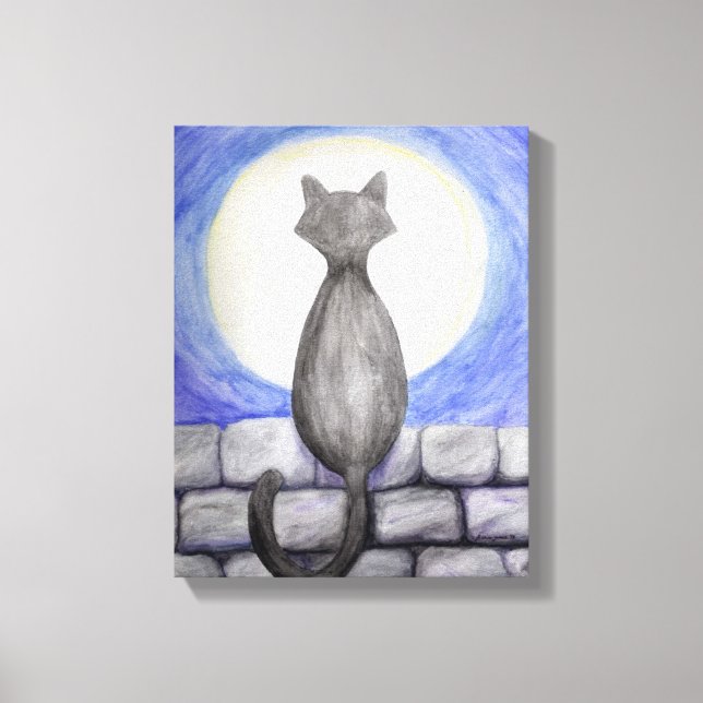 Follow Your Intuition Wrapped Canvas Print (Front)