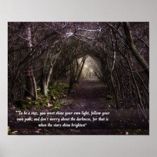 Follow Your Own Path print