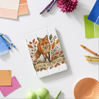 Follow Your Own Trail Fox iPad Mini Cover