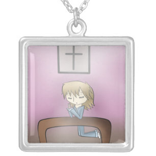 Follower Silver Plated Necklace