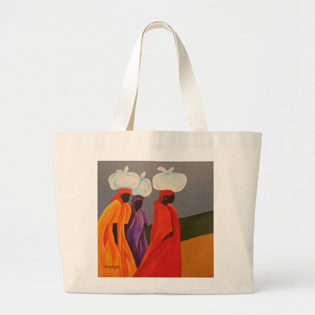 Following Anna 2006 Large Tote Bag (Front)