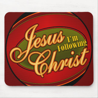 Following Jesus Mouse Pad