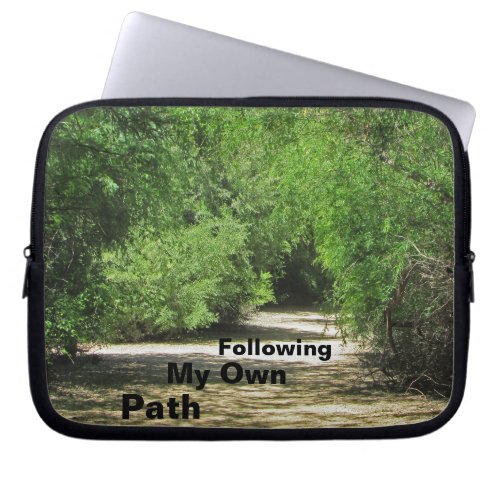 Following My Own Path Tunnel New Chapter Graduate Laptop Sleeve