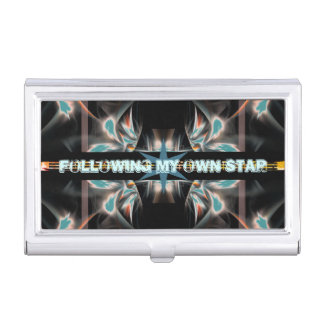 Following My Own Star Business Card Case