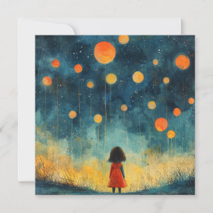 Following the Glow: Wishes Take Flight Notecard