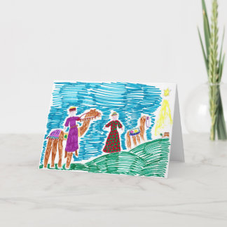 Following the Star Christmas Card