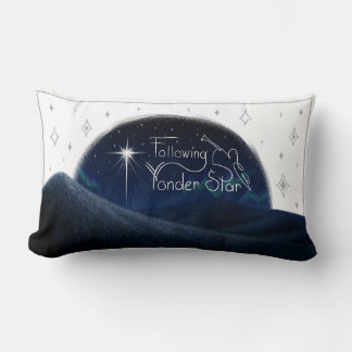 "Following Yonder Star" Pillow - Light