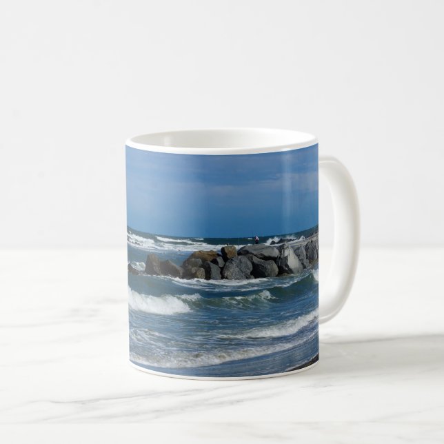 Folly Beach Atlantic Coffee Mug (Front Right)