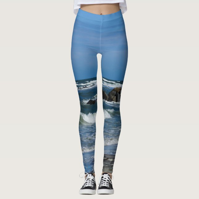 Folly Beach Atlantic Leggings (Front)
