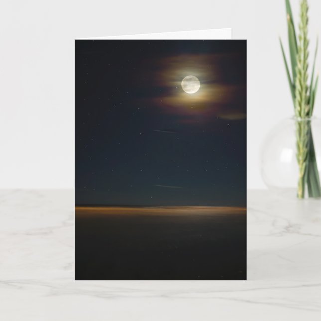 Folly Beach Night Card (Front)