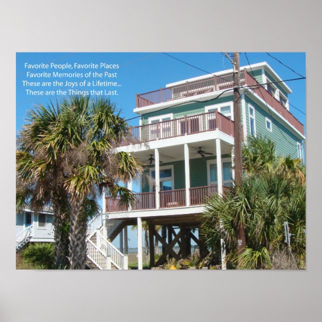 Folly Beach, SC Poster (Front)