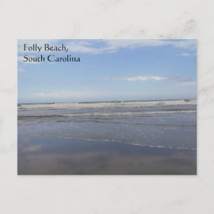 Folly Beach, South Carolina Postcard