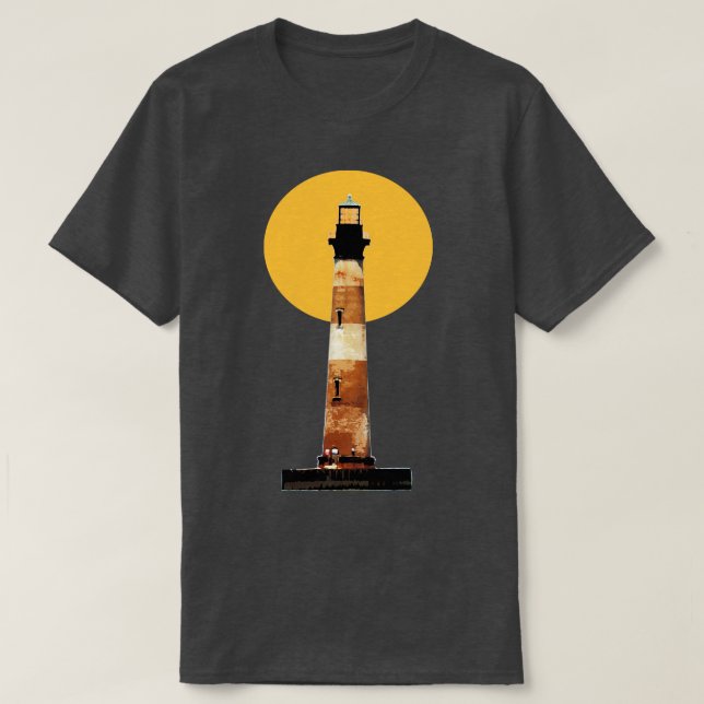 Folly Beach View T-Shirt (Design Front)