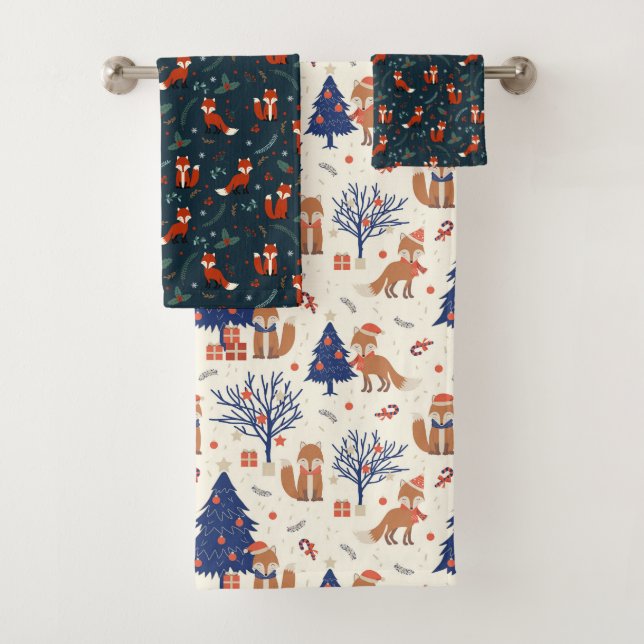 Folly Fox Cuties Bath Towel Set (Insitu)