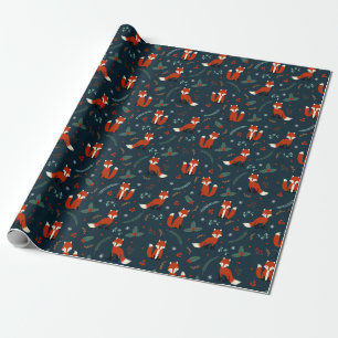 Folly Fox Cuties Wrapping Paper