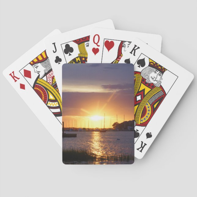 Folly River Sunrays Poker Cards (Back)