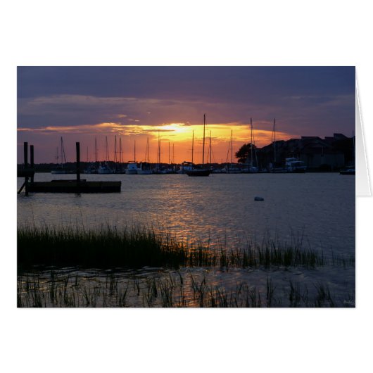 Folly River Sunset Cards (Front Horizontal)