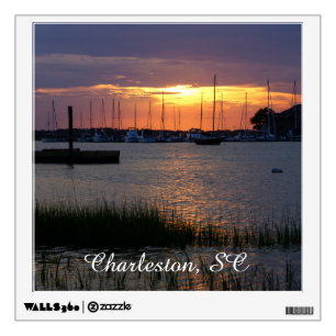 Folly River Sunset Wall Sticker