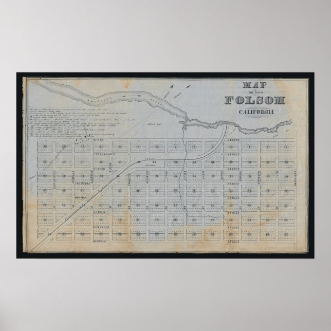 Folsom California Poster (Front)