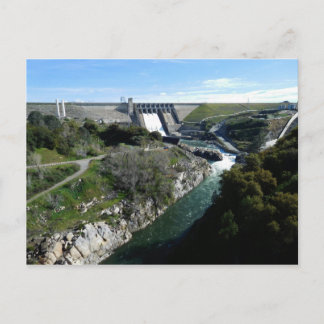 Folsom Icon: Folsom Dam and Gorge Postcard