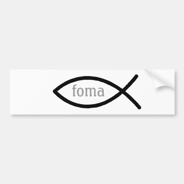 foma bumper sticker (Front)