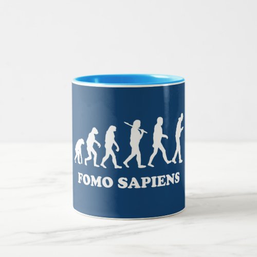 Fomo Sapiens Two_Tone Coffee Mug