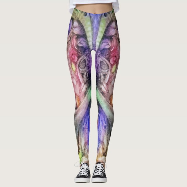 FOMORII EMBLEM LEGGINGS (Front)