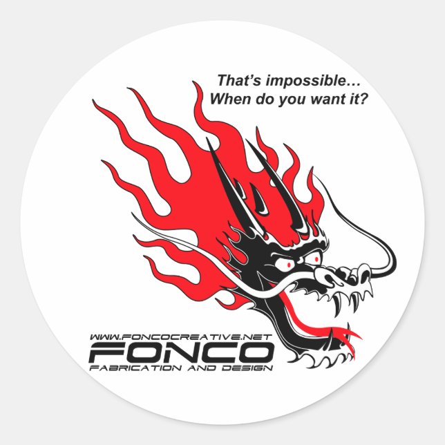 Fonco Stickers (Front)