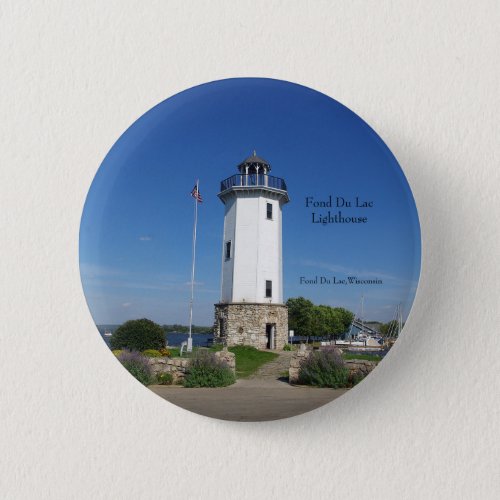 Fond Du Lac Lighthouse button