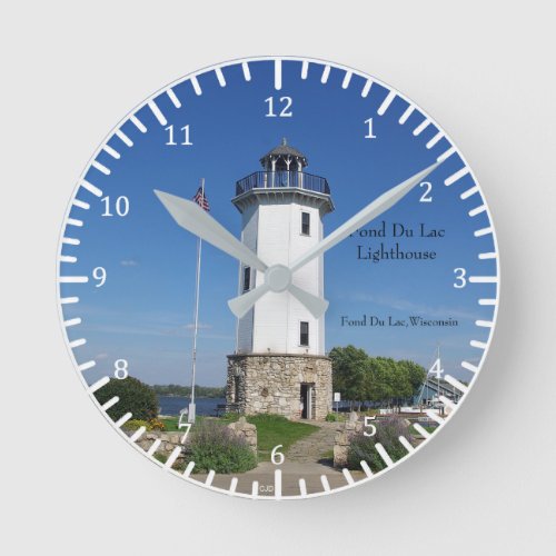 Fond Du Lac Lighthouse clock