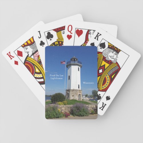 Fond Du Lac Lighthouse playing cards