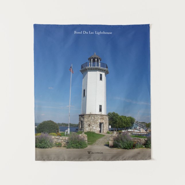 Fond Du Lac Lighthouse tapestry (Front)