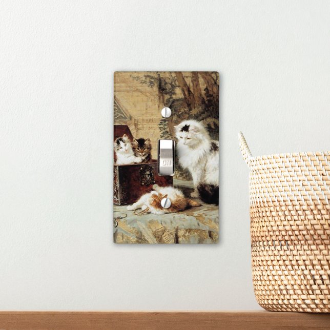 Fond of Jewelry Henriette Ronner-Knip Light Switch Cover (Creator Uploaded)
