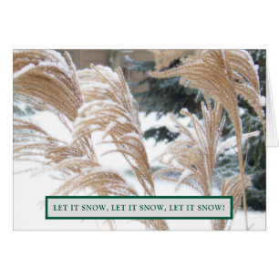 FOND THOUGHTS OF YOU THIS HOLIDAY SEASON/ SNOW CARDS