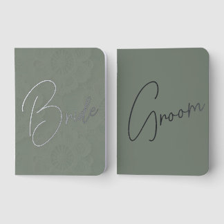 FONDNESS | Wedding Bride & Groom Notebook