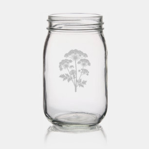 FONDNESS   Wedding Etched  Mason Jar