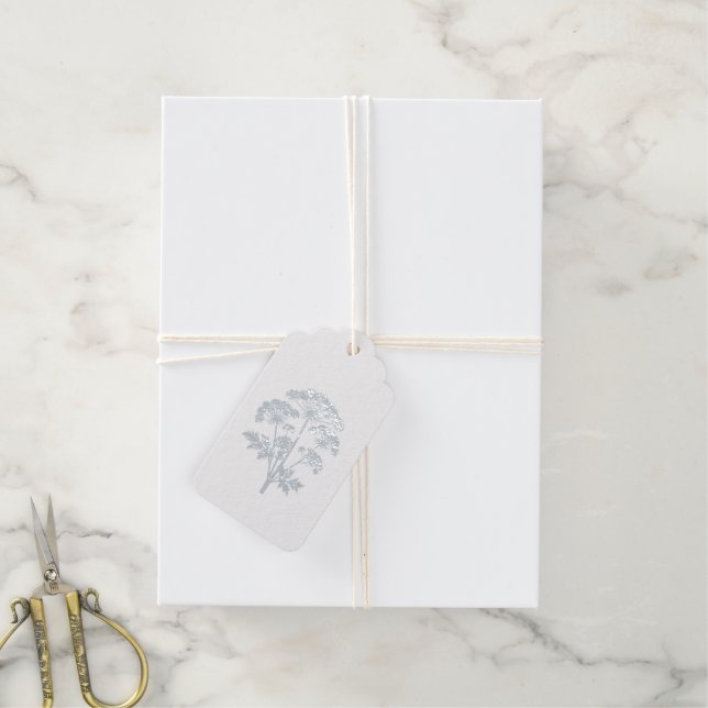 FONDNESS | Wedding Foiled Favor Tags (With Twine)