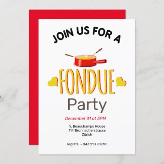 Fondue hearts and pot