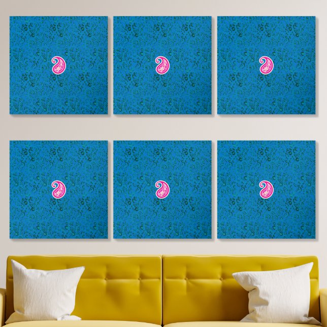 font, art, magenta, symbol, circle, pattern, logo, wood photo tile  (Living Room)