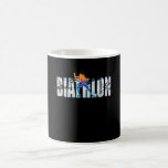Font Biathlon Winter Sports Coffee Mug Font Biathlon Winter Sports Coffee Mug