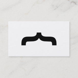 Font Mustache Business Card