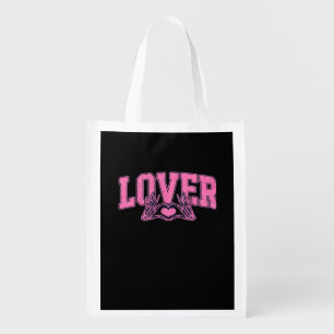 Font With Skeleton Hands Classic Design Grocery Bag