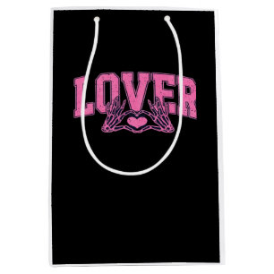 Font With Skeleton Hands Classic Design Medium Gift Bag
