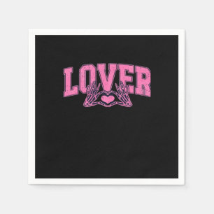 Font With Skeleton Hands Classic Design Napkins