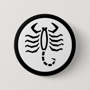 Font Zodiac: SCORPIO + your Colors & Ideas Button