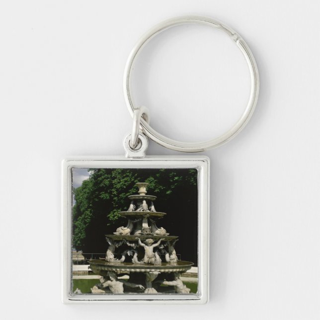 Fontaine de la Pyramide Keychain (Front)