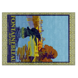 Fontainebleau Avon France French Travel  Cutting Board