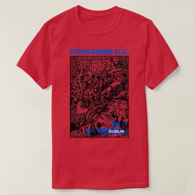 Fontaines DC IRELAND T-Shirt (Design Front)